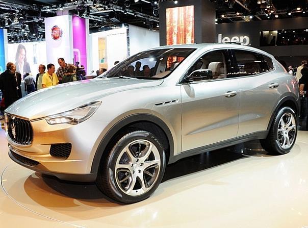 Die Idee eines Luxus-Sport-SUV ist bei Maserati natürlich nicht völlig neu. Im Jahr 2003 wurde das Concept-Car Kubang auf der Motor Show in Detroit vorgestellt. Foto: UnitedPictures/Auto-Reporter.NET